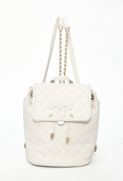 Chanel Caviar Classic Quilted Backpack - 1