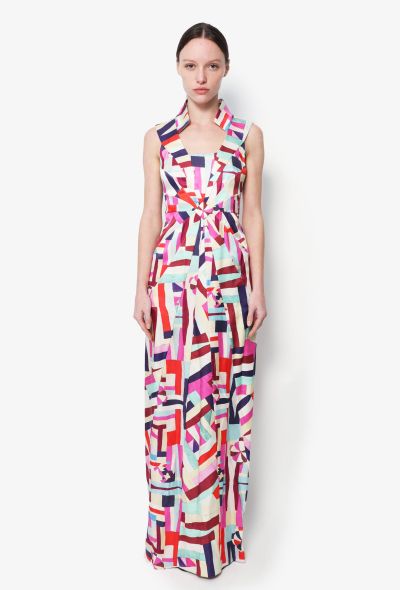Chanel Resort 2016 Silk Print Dress - 1