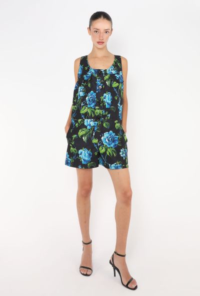 Miu Miu Rose Printed Romper, Resort 2014 - 1
