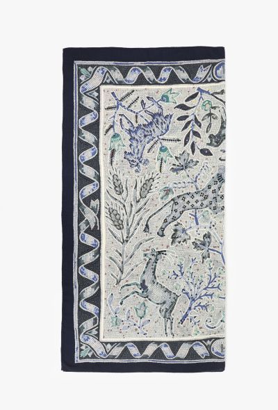 Hermès 'Pavement' Cashmere Grand Carré 140cm - 1