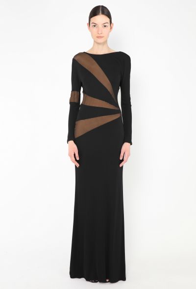 Emilio Pucci F/W 2012 Mesh Cut-Out Gown - 1 Emilio Pucci F/W 2012 Mesh Cut-Out Gown - 1