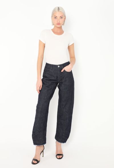 Jil Sander S/S 2022 Distressed Hem Jeans - 1 Jil Sander S/S 2022 Distressed Hem Jeans - 1