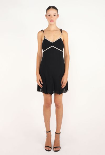 Dolce & Gabbana Crystal Trim Mini Dress, S/S 1995 - 2