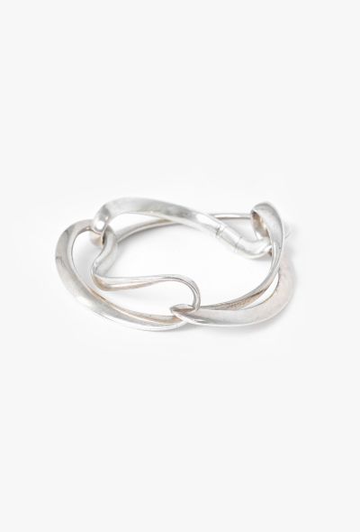 Vintage Fine Jewelry Georg Jensen Silver Infinity Link Bracelet - 1 Vintage Fine Jewelry Georg Jensen Silver Infinity Link Bracelet - 1