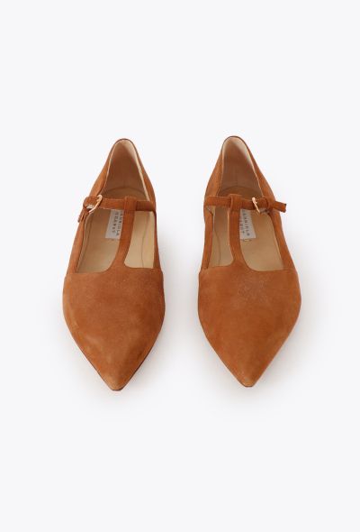 Gabriela Hearst 2023 Lola Suede Ballet Flats - 2 Gabriela Hearst 2023 Lola Suede Ballet Flats - 2