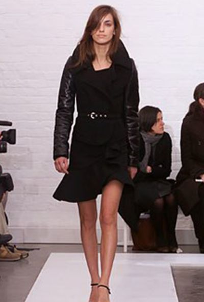 Balenciaga F/W 2002 Leather Sleeve Jacket - 2