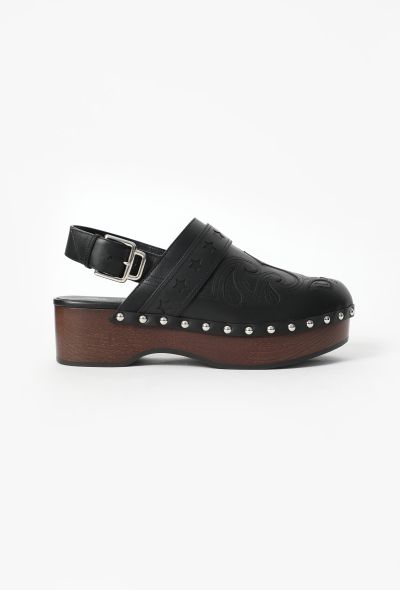 Hermès 2025 Hippie Mule Studded Clogs - 1