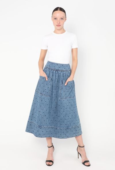Ulla Johnson Pre-Fall 2018 Denim Skirt - 1 Ulla Johnson Pre-Fall 2018 Denim Skirt - 1