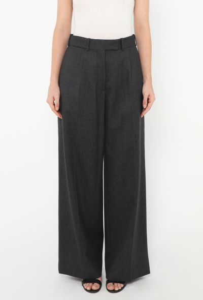 The Row 2023 Roan Wide-Leg Trousers - 2 The Row 2023 Roan Wide-Leg Trousers - 2