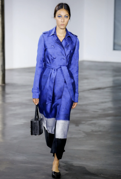                                         Gabriela Hearst S/S 2019 Belted Trench-2