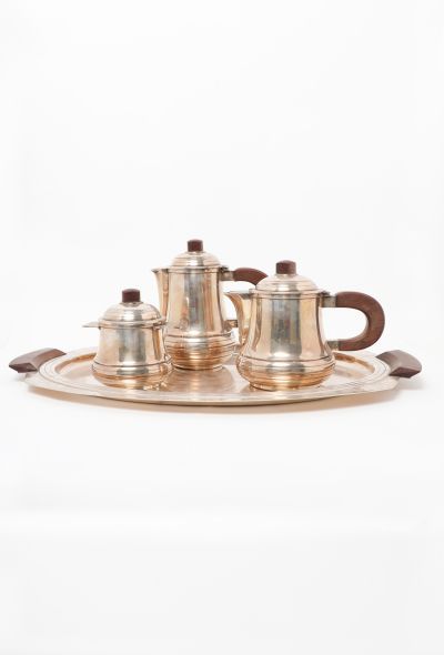                                         '30s Art Déco Silver Tea Set -2