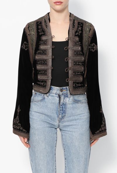Saint Laurent S/S 2017 Passementerie Bolero Jacket - 1 Saint Laurent S/S 2017 Passementerie Bolero Jacket - 1