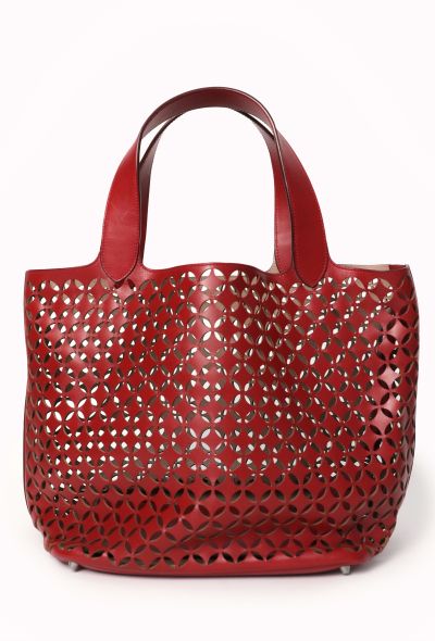 Alaïa Laser-Cut Tote Bag - 1