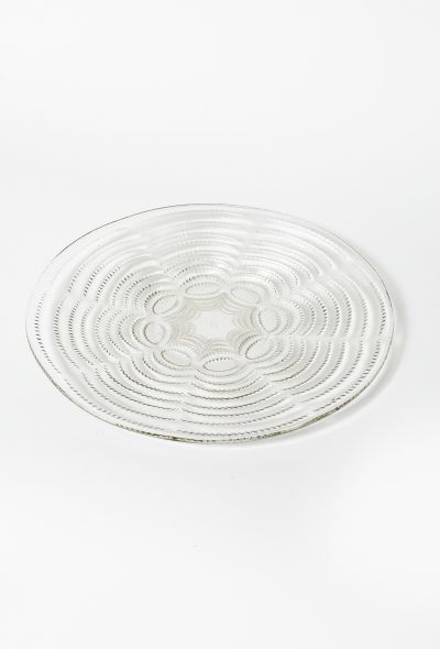                             René Lalique 1935 'Vagues' Glass Platter - 2