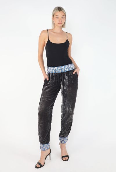 Voyage Velvet Trousers, 1990s - 1