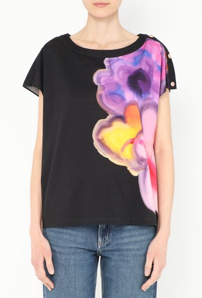 Chanel S/S 2015 'CC' Watercolor Tunic - 1 Chanel S/S 2015 'CC' Watercolor Tunic - 1
