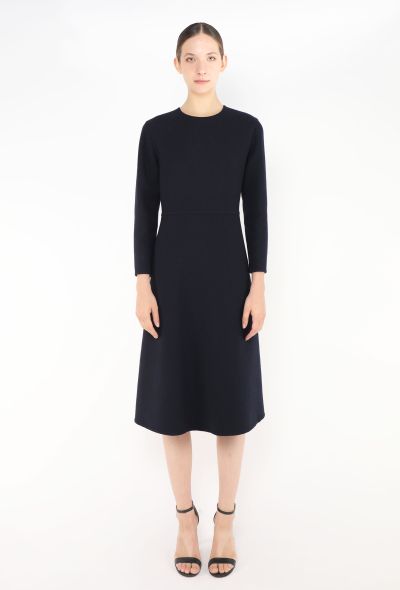 Céline Classic Twill A-Line Dress - 1