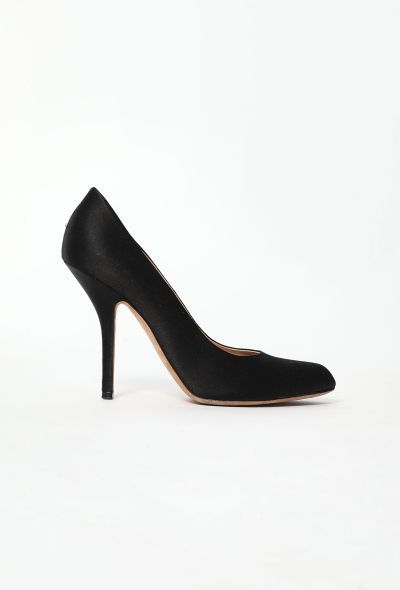 Céline S/S 2013 Classic Satin Pumps - 1 Céline S/S 2013 Classic Satin Pumps - 1