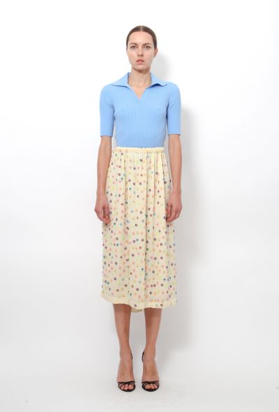                                         Floral Beaded Skirt-2