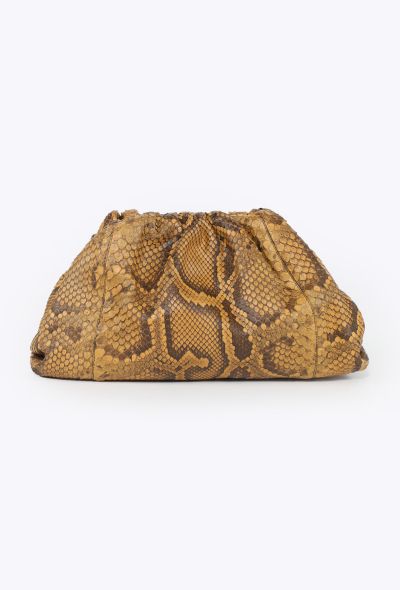 Bottega Veneta 2020  Python The Pouch Clutch Bag - 1