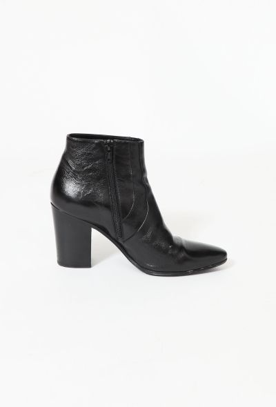                            French' Leather Boots - 2