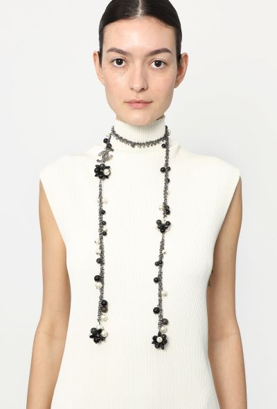 Chanel Adorned 'CC' Wrap Necklace - 2