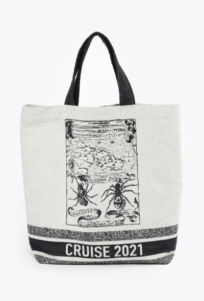 Dior Cruise 2021 Canvas ShoppingTote - 1 Dior Cruise 2021 Canvas ShoppingTote - 1