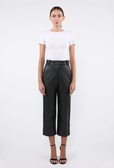 Khaite Emile Lambskin Leather Pants, F/W 2023 - 1