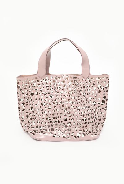 Alaïa Bicolor Laser Cut Tote Bag - 1 Alaïa Bicolor Laser Cut Tote Bag - 1