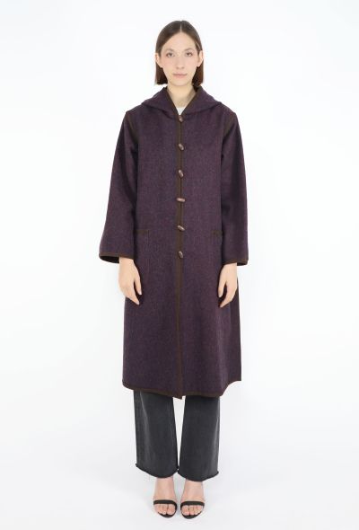 Saint Laurent COLLECTOR F/W 1976 Russian Hooded Toggle Coat - 1