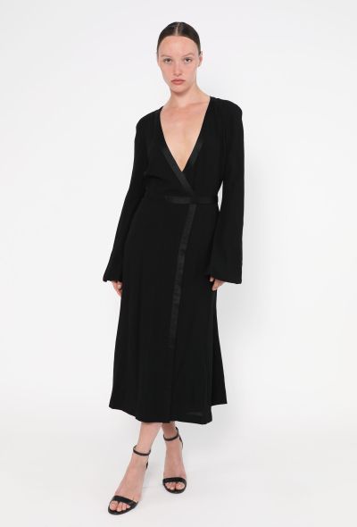 Alexander McQueen 2004 Open-Back Smoking Dress - 1 Alexander McQueen 2004 Open-Back Smoking Dress - 1