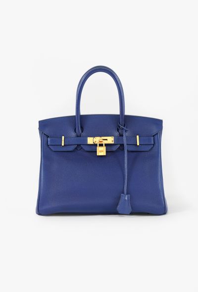 Hermès Bleu Sapphire Togo Birkin 30 - 1 Hermès Bleu Sapphire Togo Birkin 30 - 1
