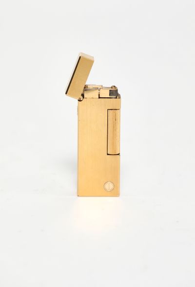 Vintage Objects & Decor Dunhill '80s Gold Plated Brushed Lighter - 2 Vintage Objects & Decor Dunhill '80s Gold Plated Brushed Lighter - 2