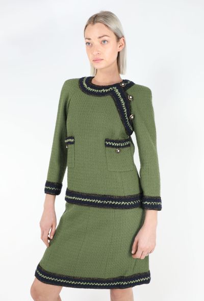 Chanel Pre-Fall 2010 Paris-Shanghai Tweed Braided Ensemble - 1