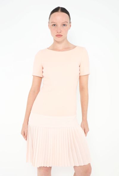 Dior 2016 Pleated Hem Crêpe Dress - 1 Dior 2016 Pleated Hem Crêpe Dress - 1