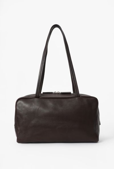 The Row Brown Astra Bowling Bag - 1