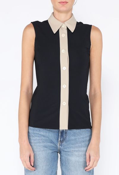 Prada Rare S/S 1996 'Ugly Chic' Polo Top - 1