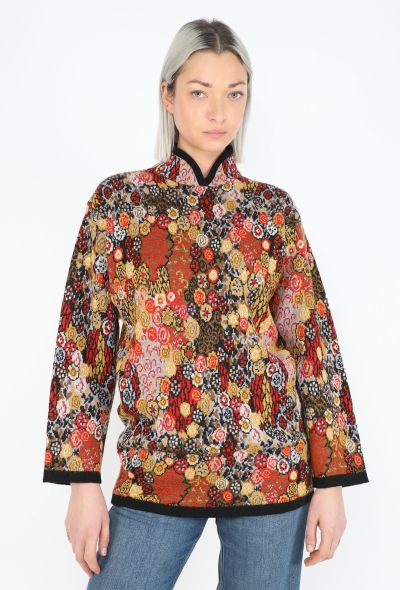 Kenzo '90s Intarsia Knit Sweater - 1