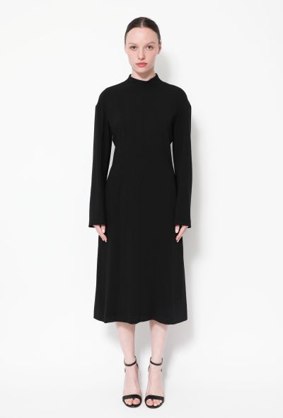 Céline F/W 2017 Flared Crepe Dress - 1