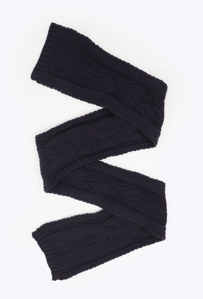 Hermès Scottish Cashmere Cableknit Scarf - 2 Hermès Scottish Cashmere Cableknit Scarf - 2