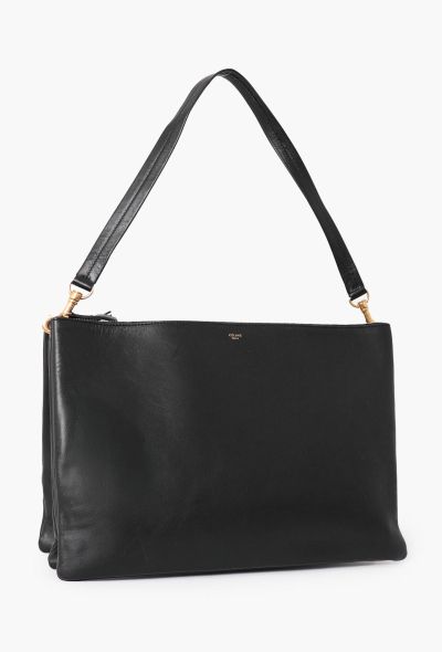 Céline Black Large Trio Bag - 2 Céline Black Large Trio Bag - 2