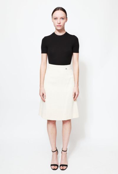 Chanel Bouclé Tweed Skirt - 1
