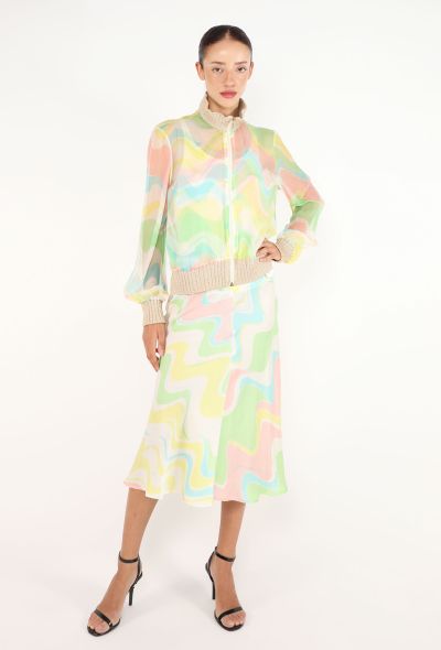 Missoni 3-Piece Bias Chiffon Ensemble, Early 2000s - 1