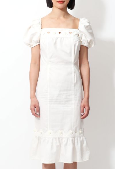 Saint Laurent Ruffled Day Dress - 2