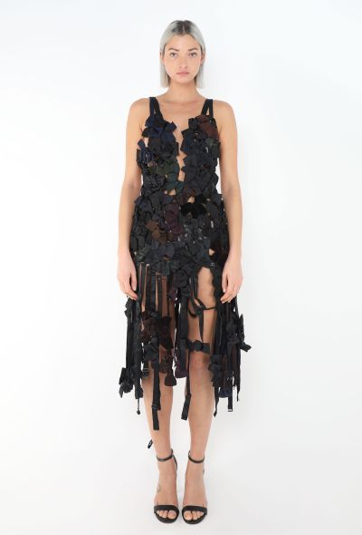 Maison Margiela ULTRA RARE F/W 2006 Artisanal Bow-Tie Dress - 1