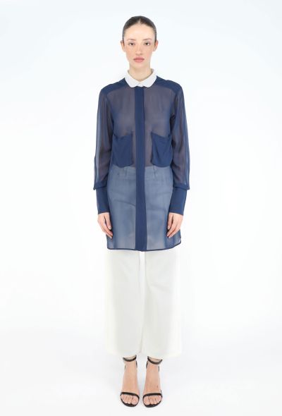 Céline Bicolor Chiffon Tunic - 1