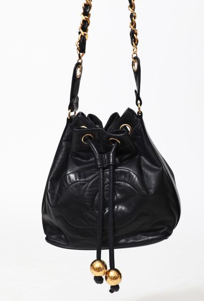                                         '80s Mini 'CC' Bucket Bag -2