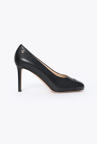 Chanel Classic Cap-Toe Leather Pumps - 1 Chanel Classic Cap-Toe Leather Pumps - 1