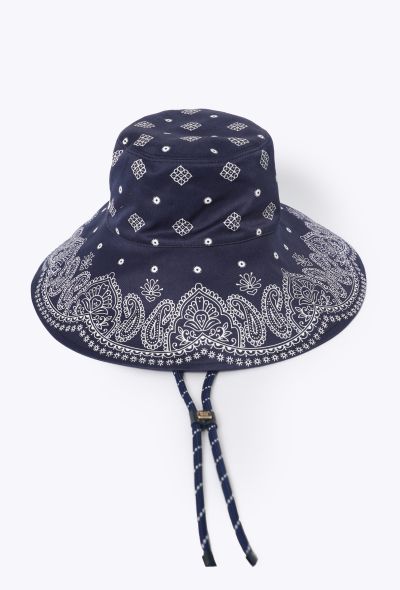 Miu Miu 2025 Bandana Printed Bucket Hat - 2
