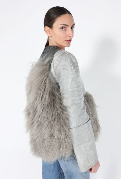 Balenciaga COLLECTOR F/W 2010 Shearling Bomber Jacket - 1